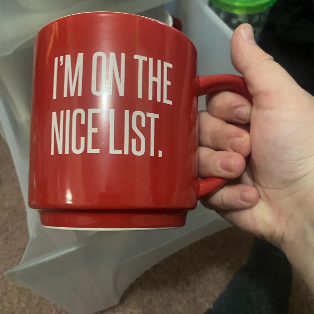 I’m on the Nice List Christmas Mug